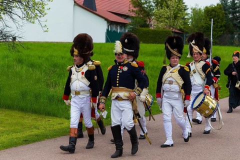 Battle re-enactment Großgörschen