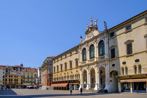 Piazza dei Signori, Vicenza, Veneto, Italy, Europe