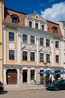 Görlitz town houses on the Obermarkt