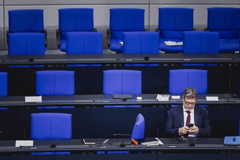 Robert Habeck (Buendnis 90 Die Gruenen), Bundesminister fuer Wirtschaft und Klimaschutz und
