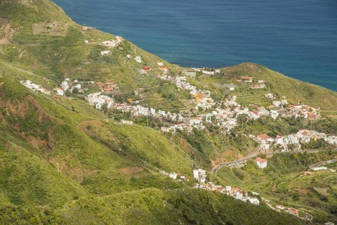 Taganana, Tagana Valley, Barranco de la Iglesia, macizo de anaga (Montanas de Anaga), Las,