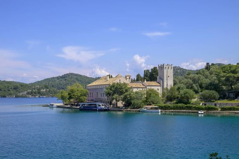 Benedictine Abbey, Mljet Island, Dubrovnik-Neretva County, Croatia, Europe