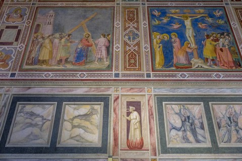 Scrovegni Chapel or Arena Chapel with frescoes by Giotto di Bondone, Padua, Province of Padua,
