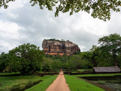 Sigiriya Rock and ancient fortress, Sri Lanka, Asia