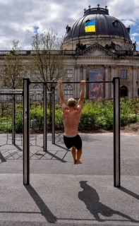 Outdoor Sportsman, Bode Museum, Monbijoupark, Berlin, Germany, Europe