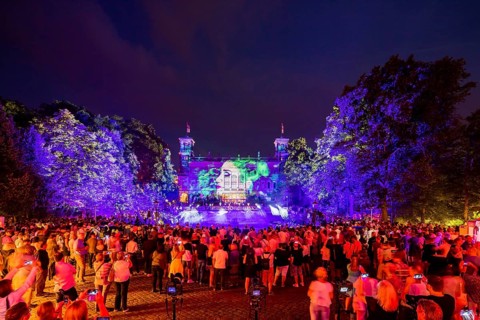 10th Dresden Castle Night, Illuminatiom at Albrechtsberg Castle