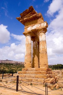Agrigento, Castor and Pollux Temple