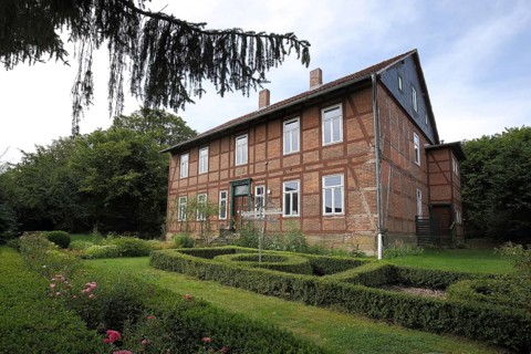 Wilhelm bush House and Museum, Mechtshausen, Seesen, Harz, Lower Saxony, Germany, Europe