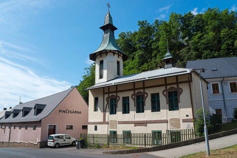 Church of St Wenceslas, Kostel sv. Václava, Krupka, Graupen, Teplice, Ústecký kraj, Bohemia, Czech