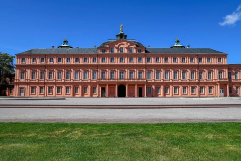 Rastatt Castle, former castle of the Margraves of Baden-Baden, Rastatt, Baden-Württemberg, Germany,