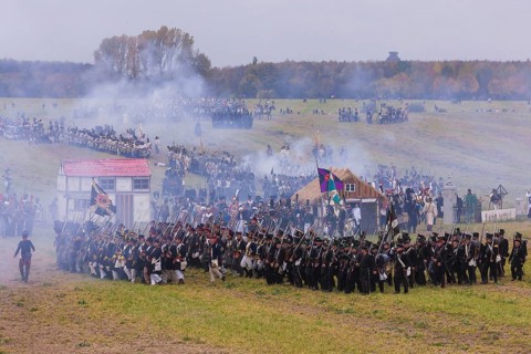 Re-enactment of the Battle of the Nations