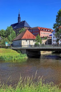Himmelkron Monastery, monastery mill and former malt house, Kulmbach district, Upper Franconia,