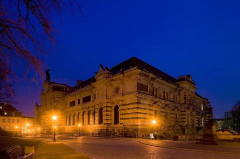 The Albertinum on the site of the former Dresden Armoury is a museum building in Dresden. Located