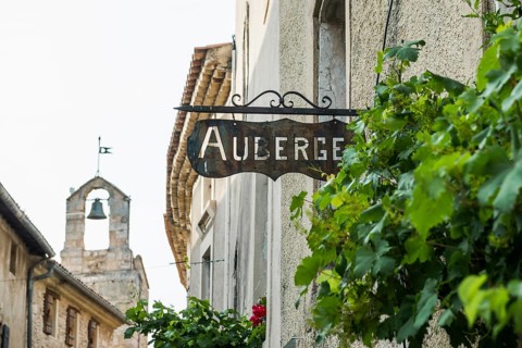 Medieval village in the mountains, Montbrun-les-Bains, Plus beaux villages de France, Département