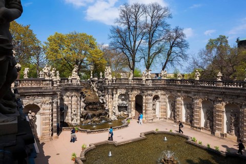 Dresden Zwinger Nymphenbad