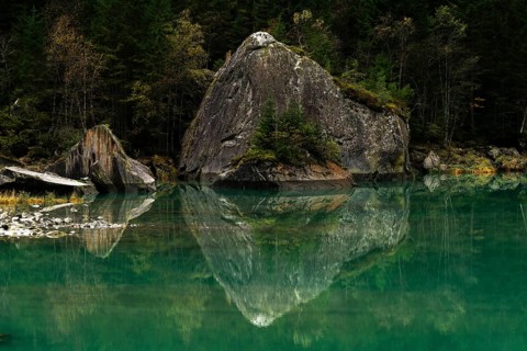 Stilluptal, Stillupgrund, Mayrhofen, High Mountain nature park Park Zillertal Alps, water