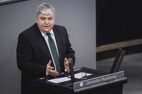 Stefan Schmidt, Mitglied des Deutschen Bundestages (Buendnis 90 Die Gruenen), aufgenommen im Rahmen
