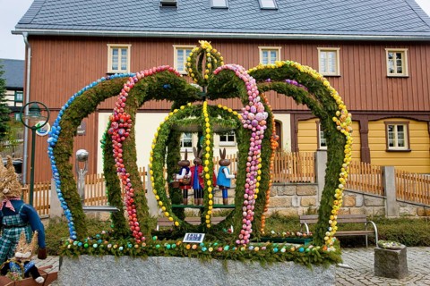 Hinterhermsdorf is a district of the town of Sebnitz in the Sächsische Schweiz-Osterzgebirge