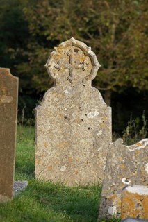 Old gravestones, cemetery, Alfriston, East Sussex, England, Great Britain