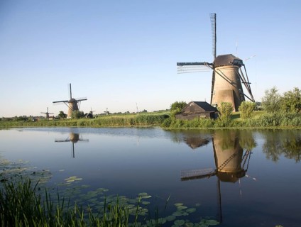 Windmills at Kinderdijk, Netherlands