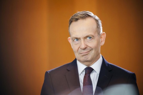 Volker Wissing (FDP), Federal Minister of Transport and Digital Affairs, pictured during a meeting