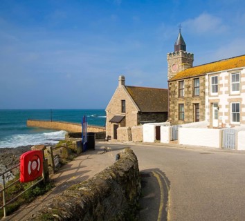 Port and small seaside resort of Porthleven, Cornwall, England, United Kingdom, Europe