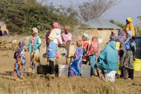 Waterhole in the community of Maraban Dare, in the state of Plateau, 07/02/2024