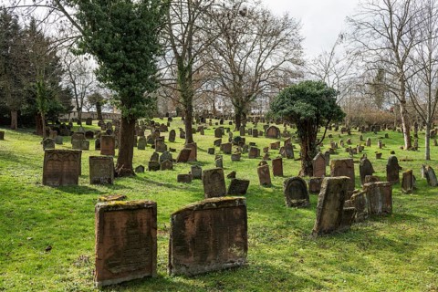 Jewish cemetery Heiliger Sand, Worms, Rhineland-Palatinate, Germany, Europe