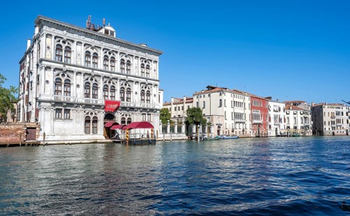 Casino di Venezia on the Grand Canal, Venice, Veneto, Italy, Europe