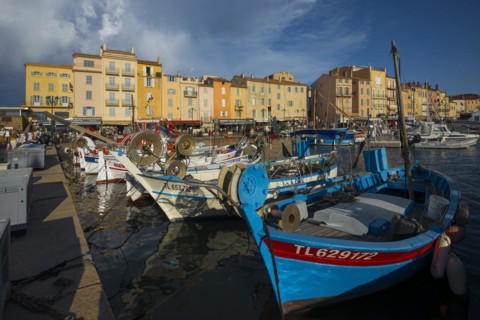 Harbour, St. Tropez, Département Var, Cote d'Azur, Provence-Alpes-Côte d'Azur, South of France,