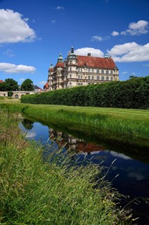 Europe, Germany, Mecklenburg-Western Pomerania, Güstrow, Güstrow Castle, built in the 16th century,
