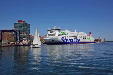 Europe, Germany, Schleswig-Holstein, Kiel, state capital, Baltic Sea, harbour, Schwedenkai, Stena