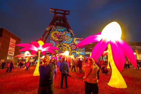 Extraschicht, the long night of industrial culture, cultural festival across the Ruhr region, 35