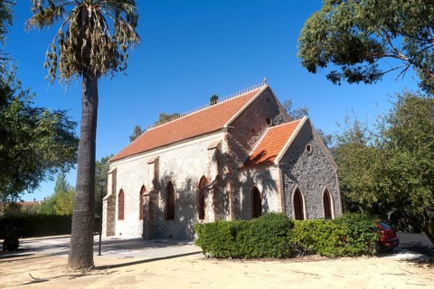 Protestant church in the Barrio de Bella Vista the ´English colony´ housing area built for British
