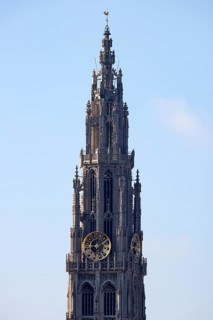 Tower of the Cathedral of Our Lady, Onze-Lieve-Vrouwekathedraal, Gothic, UNESCO World Heritage
