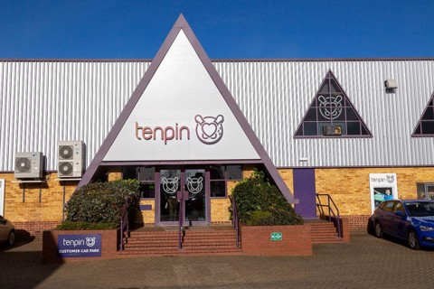 TenPin ten pin Bowling, Martlesham Heath, Suffolk, England, UK, TenPin Ipswich branch