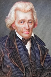Andrew Jackson, 1767, 1845, 7th President of the United States of America, Illustration from