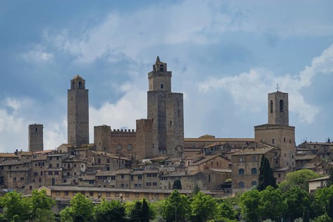 San Gimignano, Tuscany, Italy, Europe