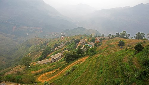 Bac Sum, village of the Hmong minority, Ha Giang province, Vietnam, Asia