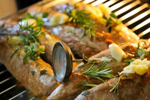 Fillet of Iberico pork in the oven