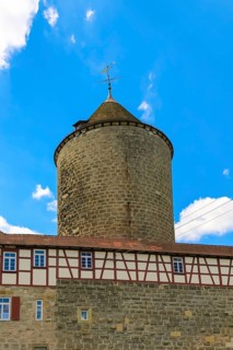 Reichenberg Castle, Staufer castle complex, hilltop castle, historical building, built between 1230