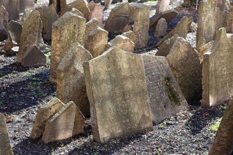 The Old Jewish Cemetery in the Josefov district is one of the most historically significant Jewish