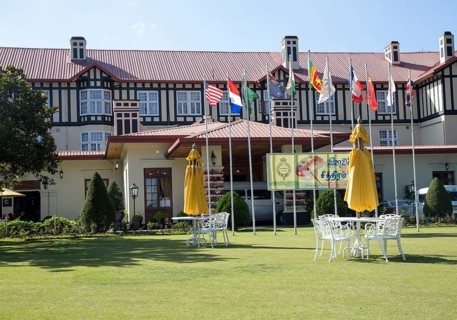 Grand Hotel in the town of Nuwara Eliya, Central Province, Sri Lanka, Asia