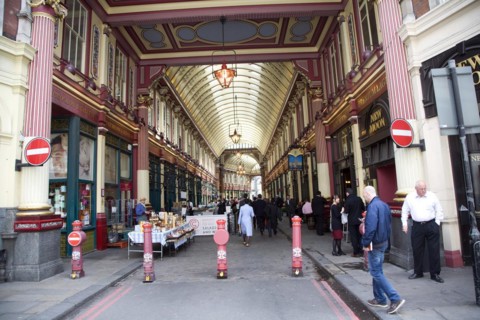 Leadenhall Market, London, England, UK