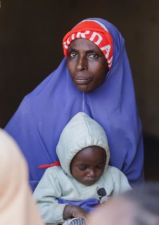 Portrait of a woman in the community of Maraban Dare, in Plateau state, 07/02/2024