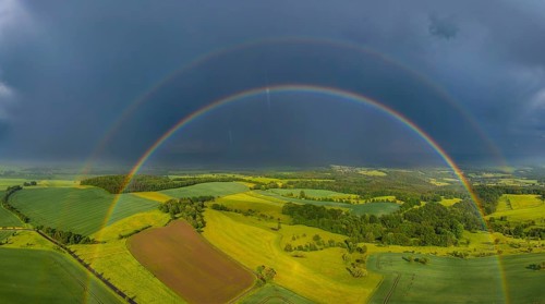 Storm on the Triebenberg near Dresden, Dresden, Saxony, Germany, Europe