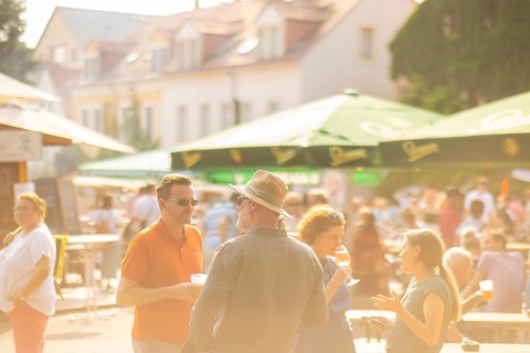 31st Elbhangfest, Loschwitz village square, 31st Elbhangfest, Dresden, Saxony, Germany, Europe