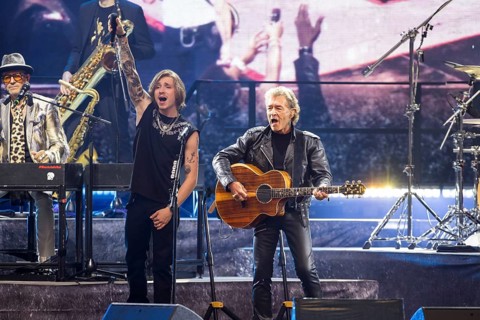 Peter Maffay with son Yaris live on We Love Rock 'n' Roll, Farewell Tour 2024 at the Waldbühne in