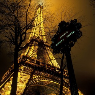Avenue Gustav Eiffel, 330m hohe Eiffellturm, zum 100. Jahrestag der Französischen Revolution,