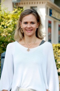 Sabine Fürst at the annual press conference for the 2024/25 season at the Schlossparktheater in
